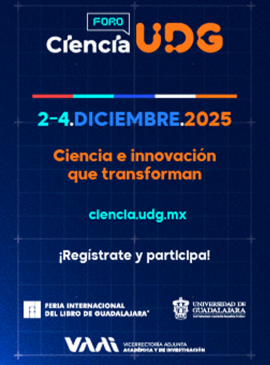 Cartel del Foro Ciencia UDG 2025 “Ciencia e innovación que transforman”