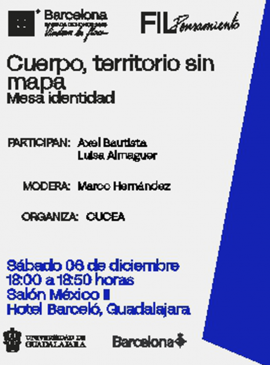 Cartel de Cuerpo, territorio sin mapa. Mesa identidad
