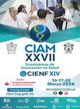 Cartel del  XXVII Congreso Internacional Avances en Medicina y XIV Congreso Internacional de Enfermería