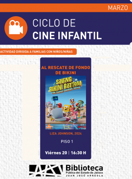 Cartel del Ciclo de Cine Infantil: Al rescate del fondo de bikini