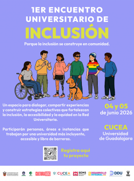 Cartel del 1er Encuentro Universitario de Inclusión