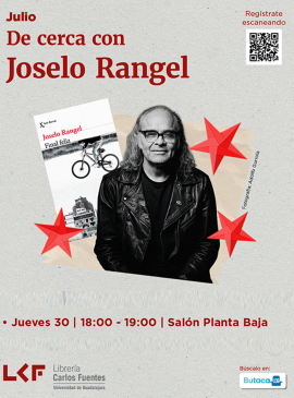 Cartel De cerca con… Joselo Rangel
