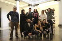 Artistas exhiben butacas intervenidas de los Premios del Público a lo Mejor del Teatro