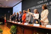Rinde protesta Mara Robles Villaseñor como primera Rectora en la historia de CUCEA