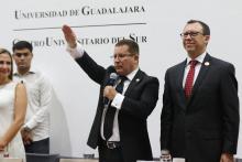 Rinde protesta Dante Jaime Haro Reyes como Rector del CUSur