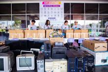 Continúa campaña “Rec-olectrón” en la UdeG