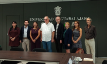 Visita a la UdeG una comitiva de la Daugavpils University, de Letonia