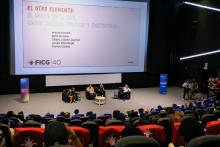 Especialistas hablan de la importancia de verbalizar el sonido, en el FICG 40