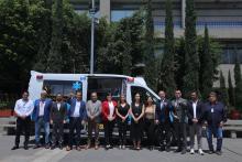 UdeG dona tres ambulancias de urgencias avanzadas al Hospital Civil de Guadalajara