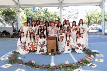 Danza prehispánica retumba con fuerza en la Preparatoria de Santa Anita 