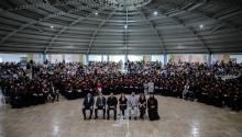 Karla Planter amadrina a generación 2023B-2026A de la Preparatoria de Ciudad Guzmán