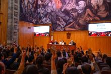 Toman protesta a nuevo Consejo General Universitario