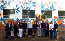 Inauguran en CUCSH mural “El guardián”, una ofrenda a la memoria y las tradiciones mexicanas