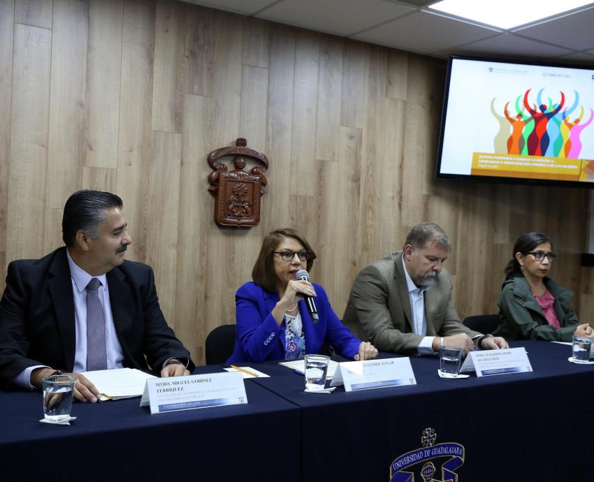 Impartirán UdeG y el IEPC diplomado sobre liderazgo y participación política de las mujeres