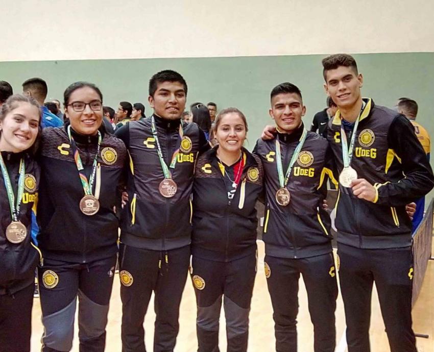 Jornada dorada para UdeG en la Universiada Nacional