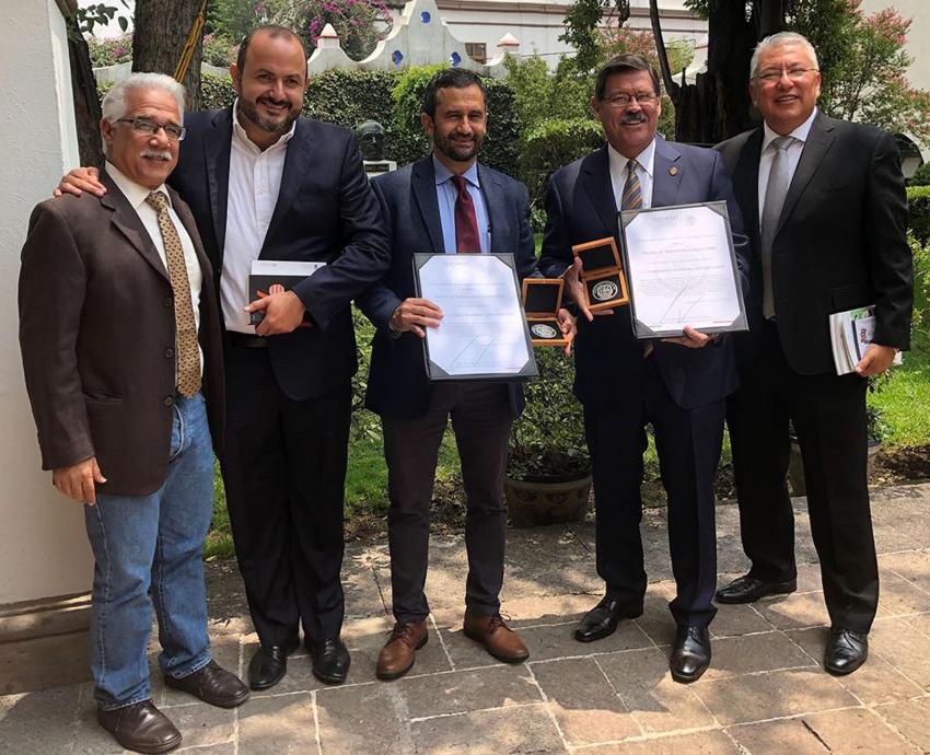 Recibe académico de UdeG, Premio al Mérito Ecológico