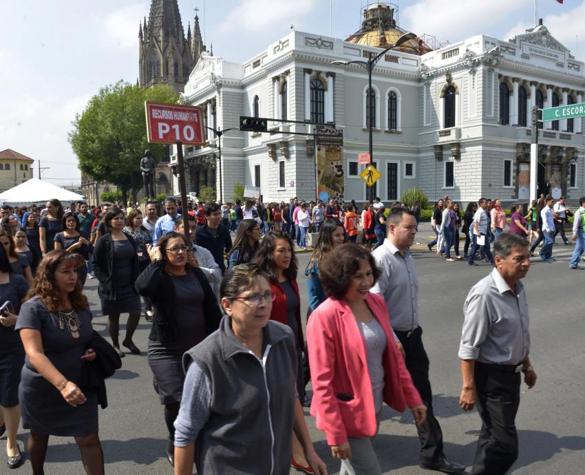 Cultura de la prevención de desastres por sismos se extiende en la ZMG
