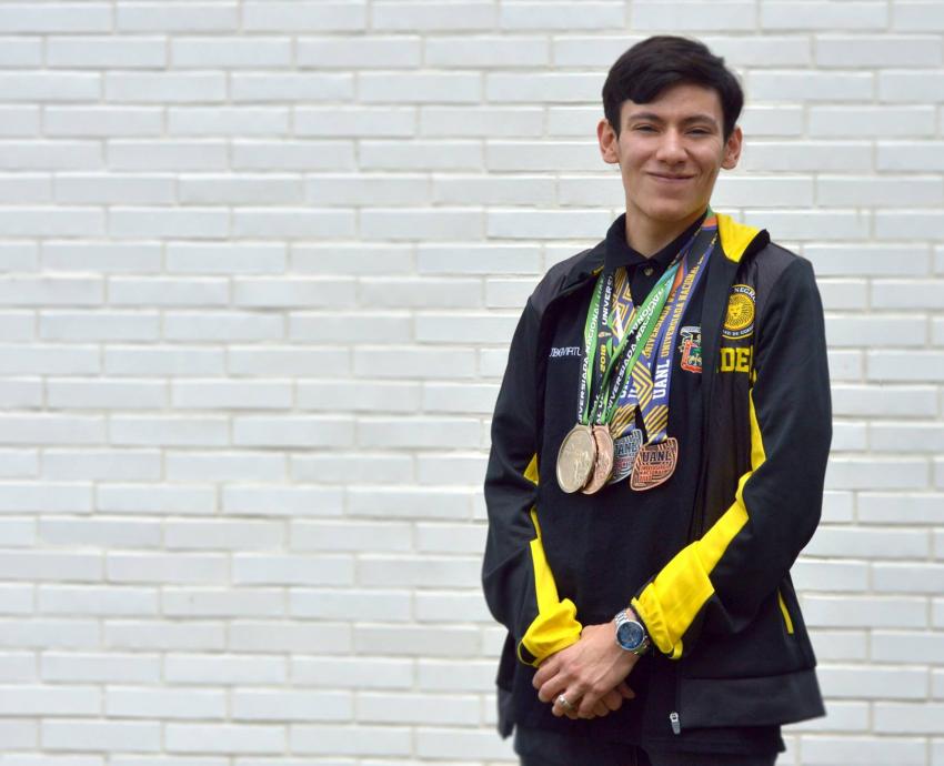 Estudiante de UDGVirtual se prepara para competir en Universiada Mundial 2019