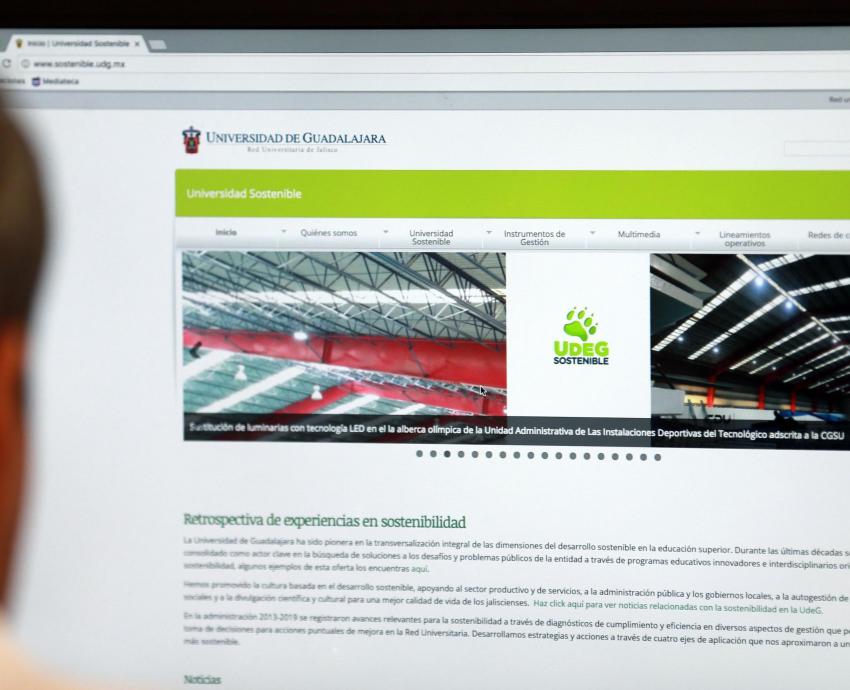 Programa Universidad Sostenible estrena página web