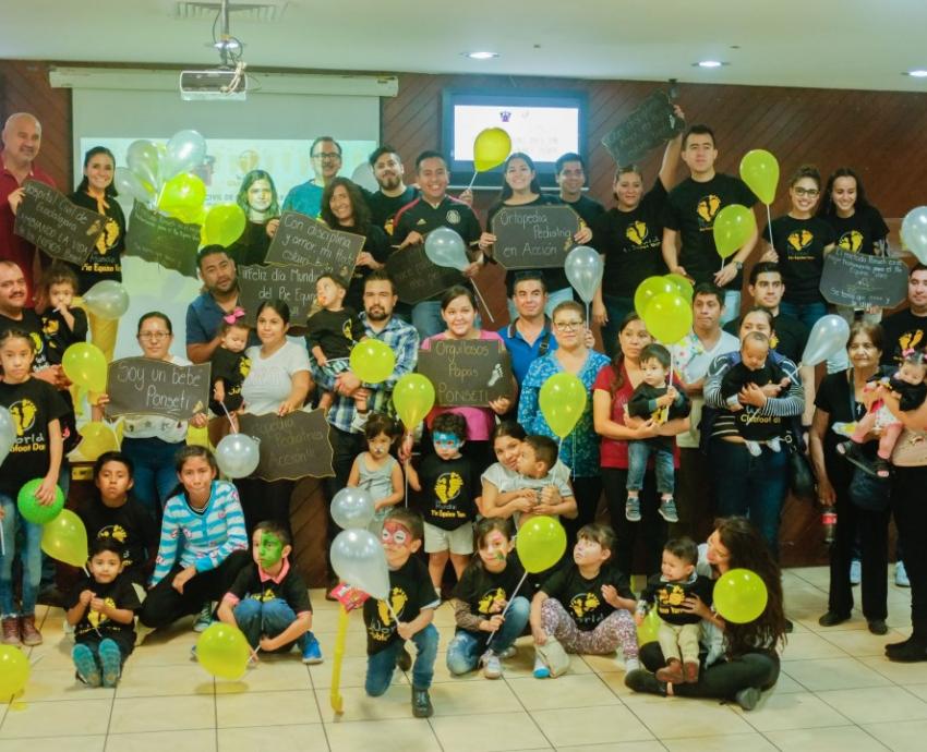 Más de 680 niños beneficiados en los últimos siete años por la Clínica de Pie Equino Varo para corrección de deformidad 