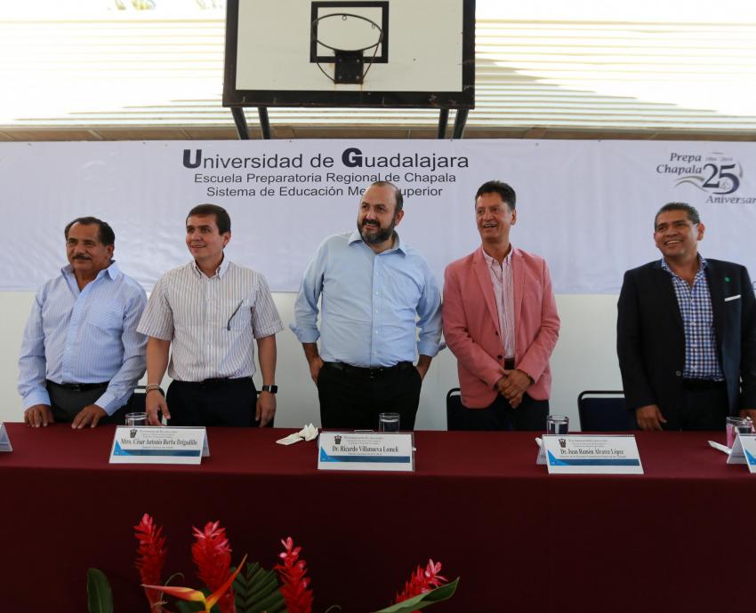 Preparatoria Regional de Chapala festeja 25 años con nuevos espacios