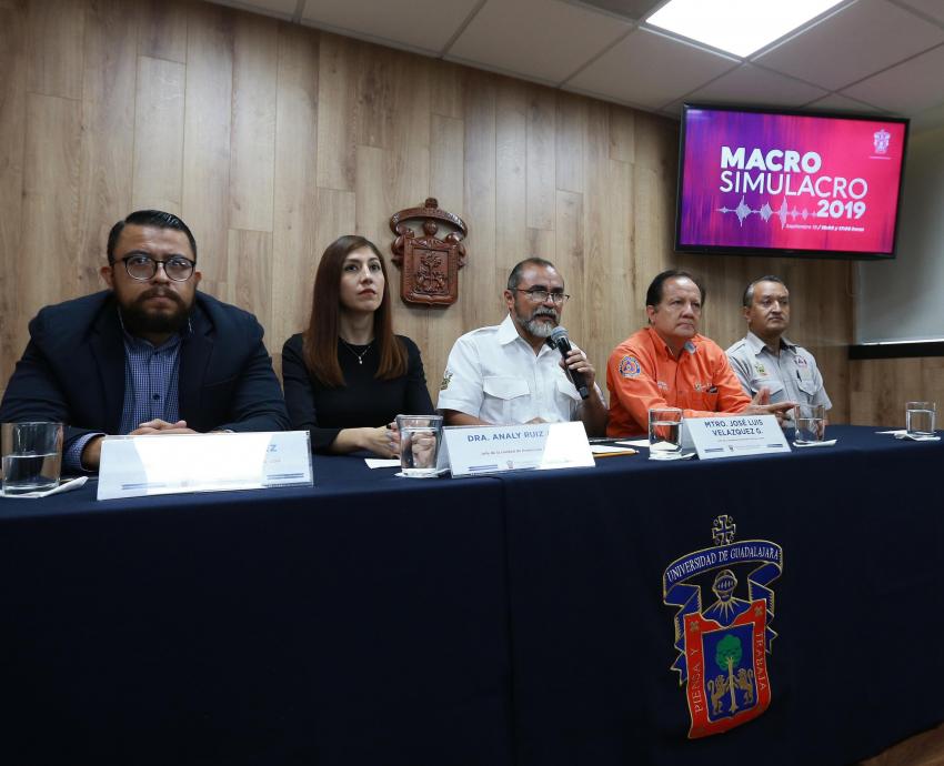 Participarán 368 mil universitarios en macrosimulacro 