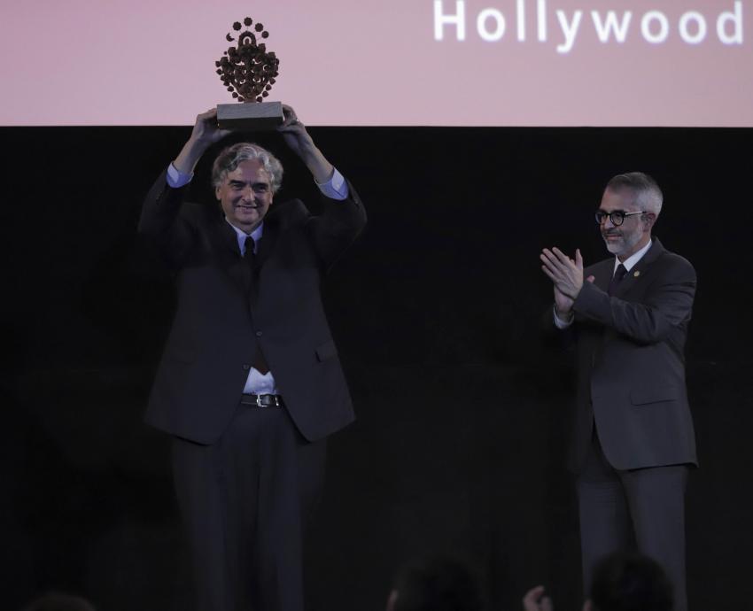 “No hay muros que puedan detener a nuestros sueños”, dijo el director Gregory Nava al comenzar el FICG in LA