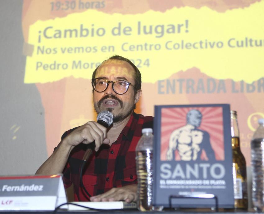 Presentan tercera edición del “Santo, el enmascarado de plata.  Mito y realidad de un héroe mexicano moderno”