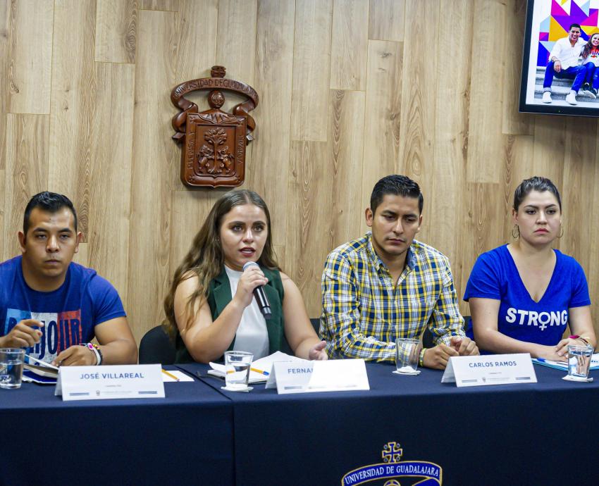 Presentan coalición “Trascendamos” para dirigir a la FEU