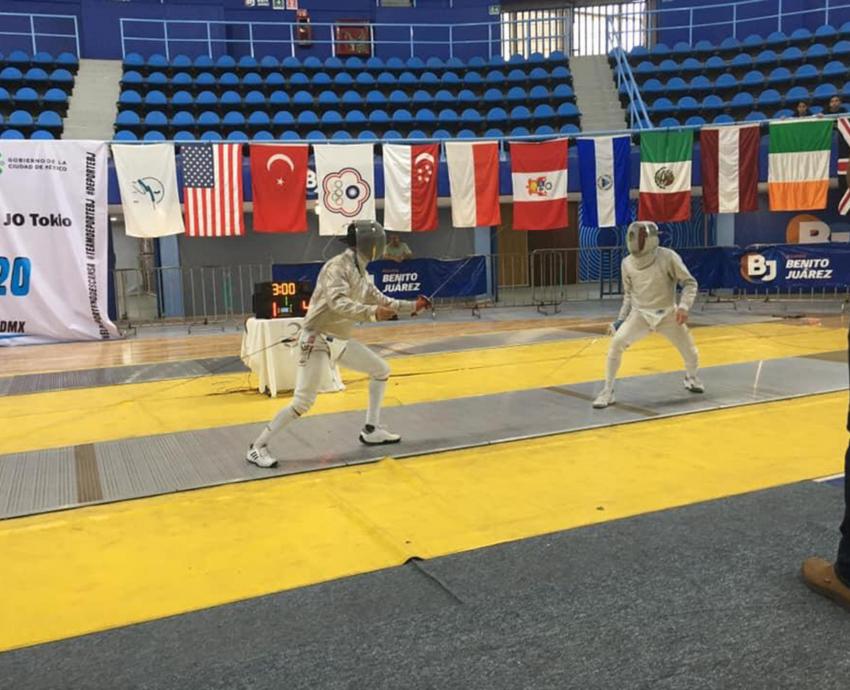 Alumno de UDGVirtual logra tercer lugar en selectivo nacional de esgrima
