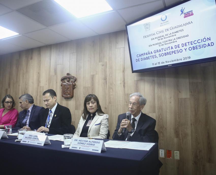 Habrá una campaña gratuita de detección de diabetes, sobrepeso y obesidad en el HCG