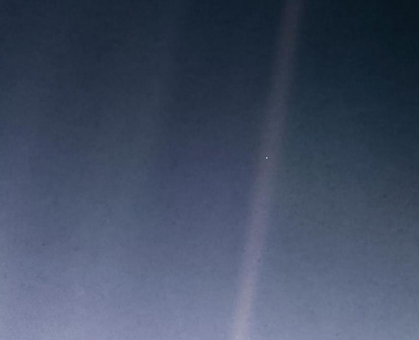 Recuerdan el legado científico de la foto “Un pálido punto azul”
