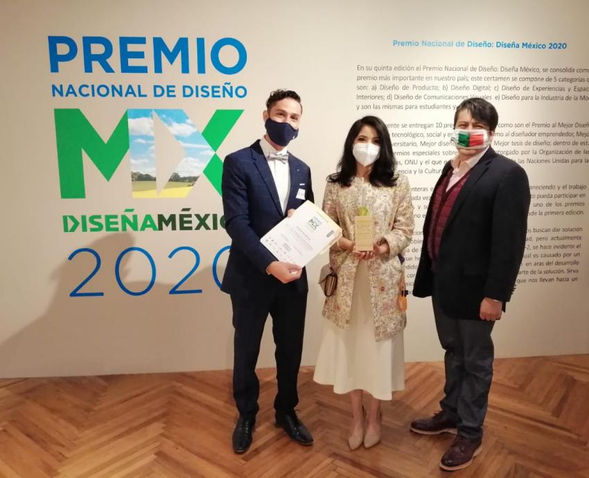 Gana egresado del CUAAD el Premio Nacional de Diseño 2020