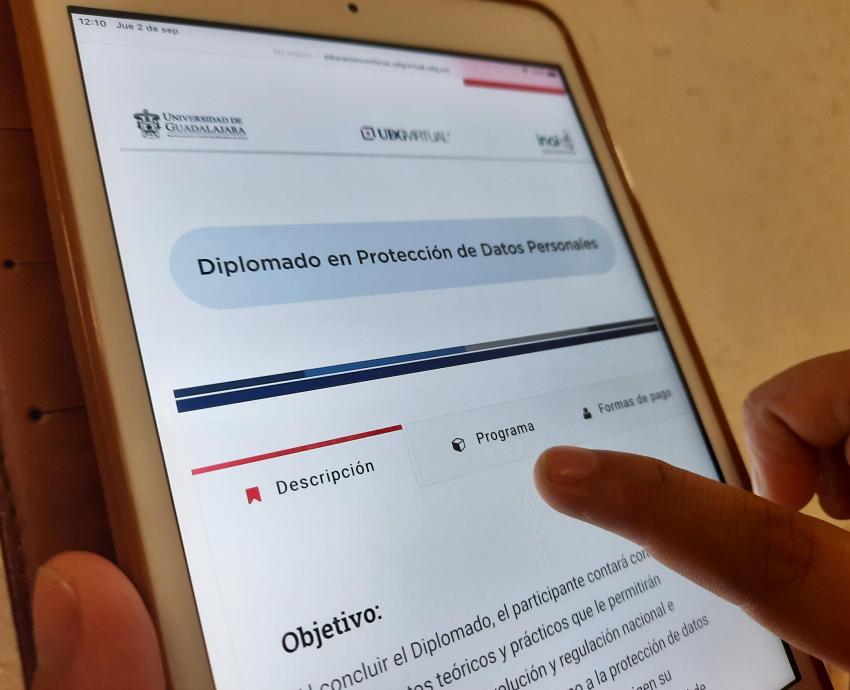 UDGVirtual e INAI convocan a Diplomado en Protección de Datos Personales