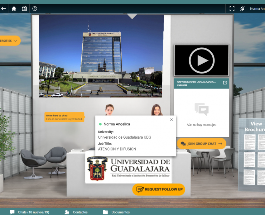 Posgrados UdeG presentes en feria internacional