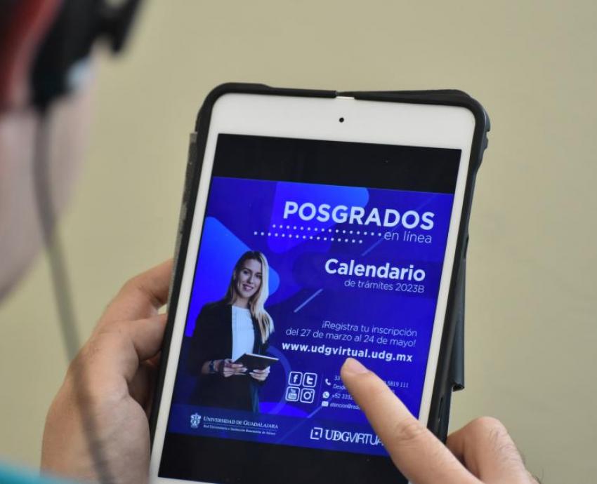 Próximo 24 de mayo cierra registro para posgrados UDGVirtual