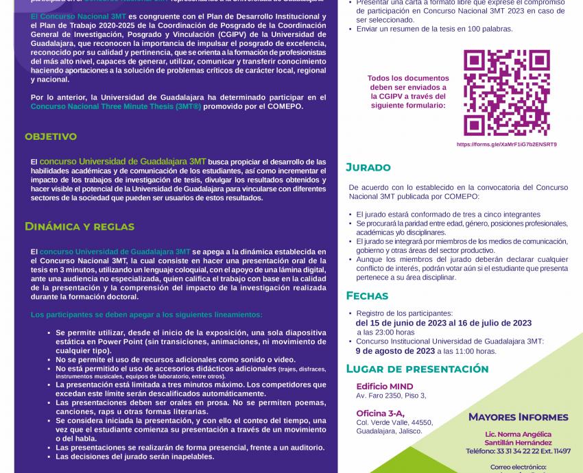 Desafía UdeG a doctorandos por tercer año consecutivo a exponer su tesis en 3 minutos