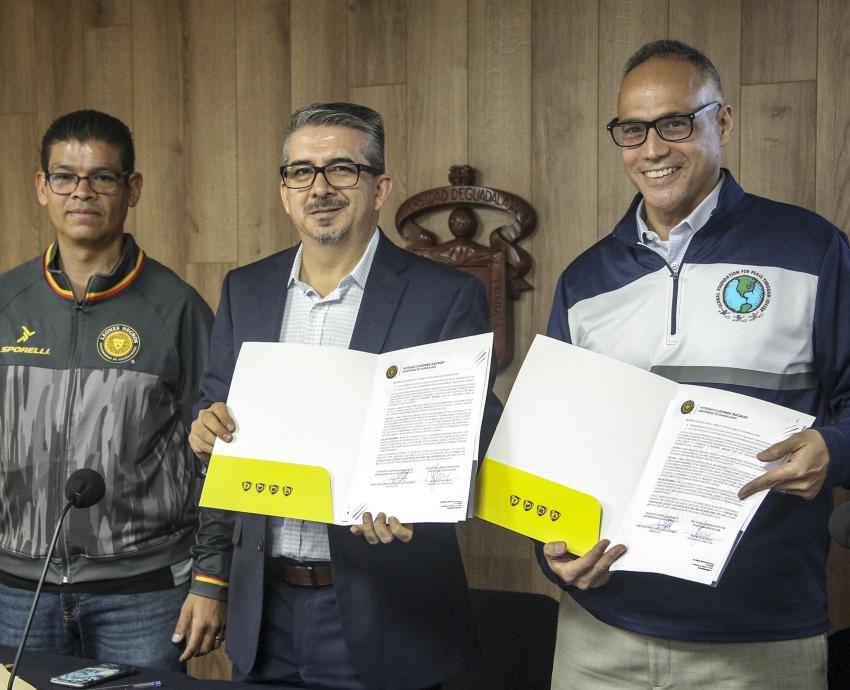 Presentan la Alianza futbol por la paz infantil y juvenil México-EUA
