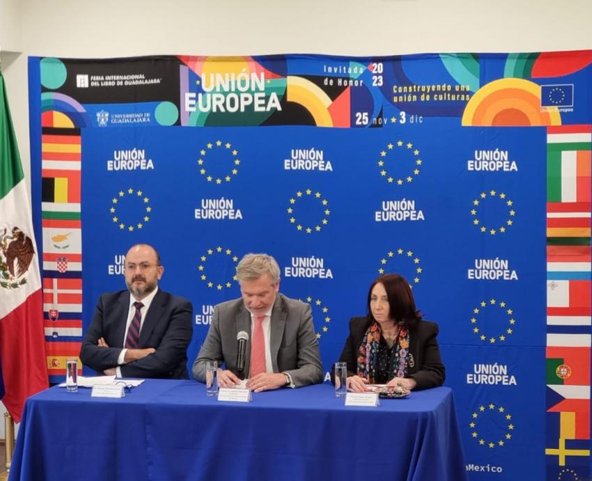 Unión Europea mostrará su diversidad artística, cultural e intelectual en la FIL 2023