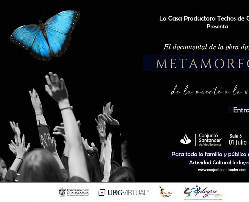 Muestran vivencias de personas con discapacidades en el arte con documental “Metamorfosis”, en el CSAE