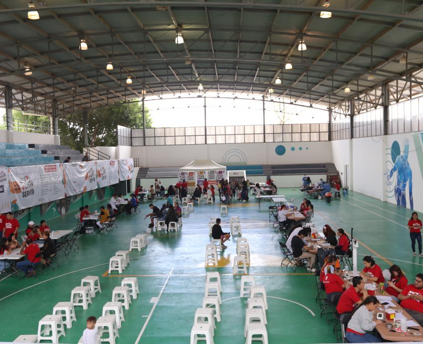 Brigadas Multidisciplinarias "Nos Late Servir", llegaron a la Preparatoria Regional de El Salto