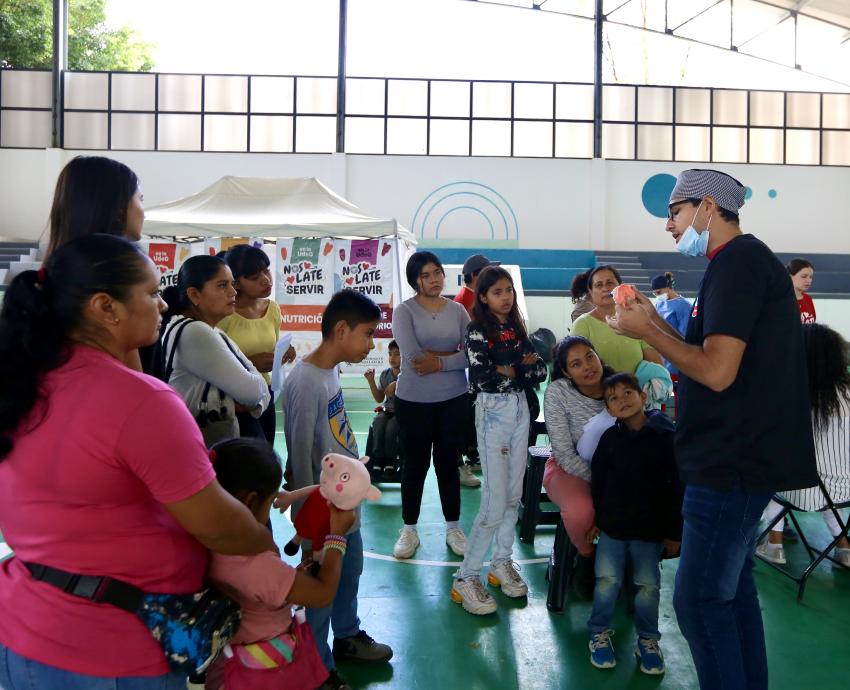 Brigadas Multidisciplinarias "Nos Late Servir", llegaron a la Preparatoria Regional de El Salto