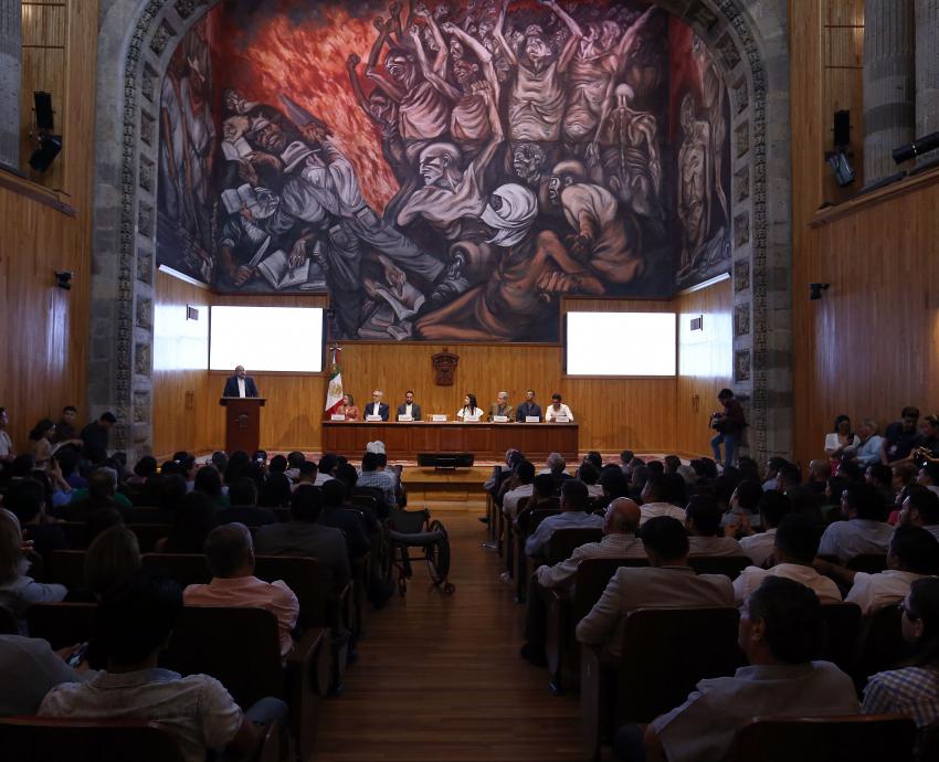 Conmemoran 32 aniversario de la Federación Estudiantil Universitaria