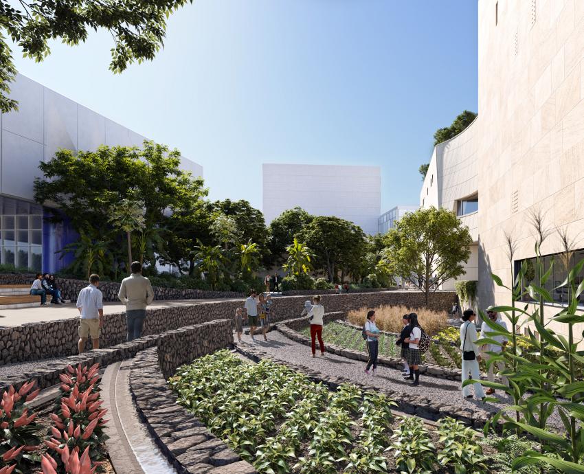 Gana segundo premio internacional el paisajismo del Museo de Ciencias Ambientales