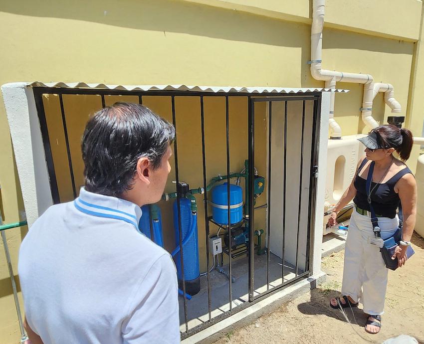 Cuenta CUSur con el primer sistema de captación de agua en la Red Universitaria