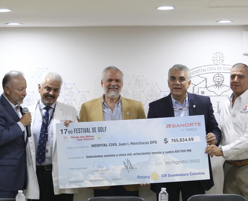 Recaudan 765 mil pesos en Festival de Golf “Vivan los Niños con Cáncer”