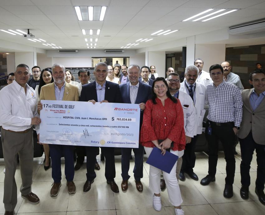 Recaudan 765 mil pesos en Festival de Golf “Vivan los Niños con Cáncer”