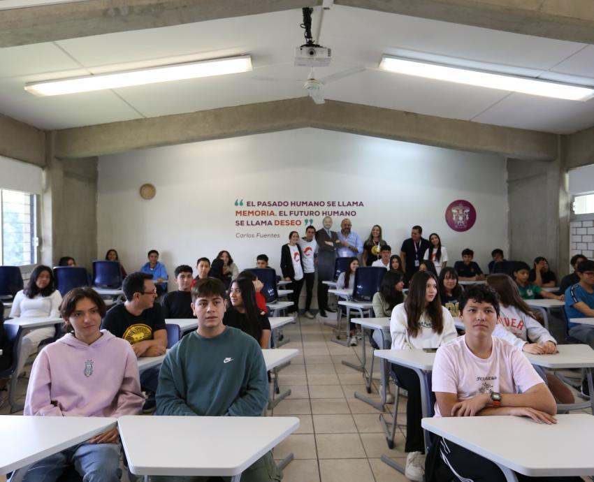 Inaugura Rector General nuevas instalaciones en Preparatoria 15