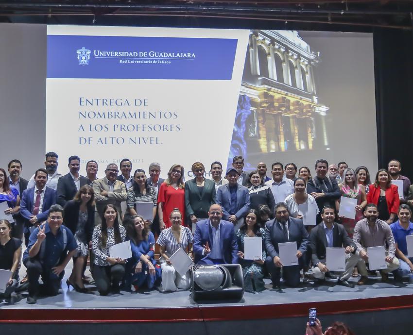 Reciben nombramientos académicos de alto nivel de la Universidad de Guadalajara