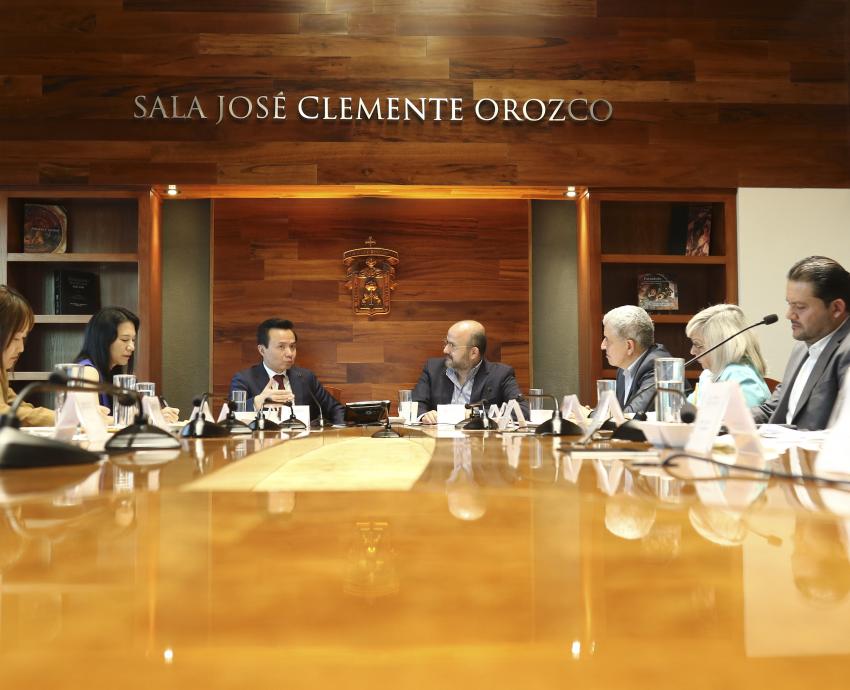 Refuerzan UdeG y Embajada de China en México intercambio académico y cultural